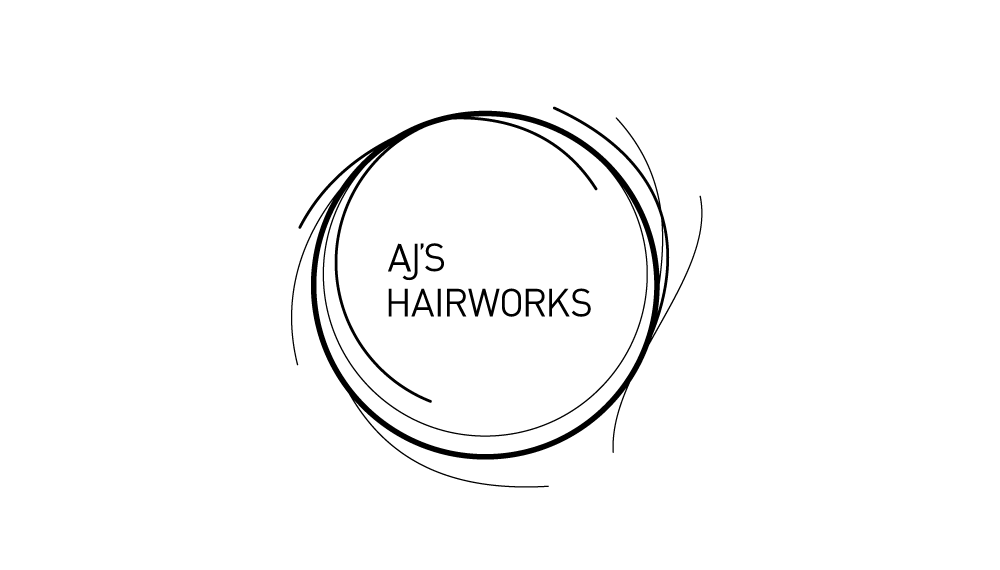 AJ's Hairworks logo